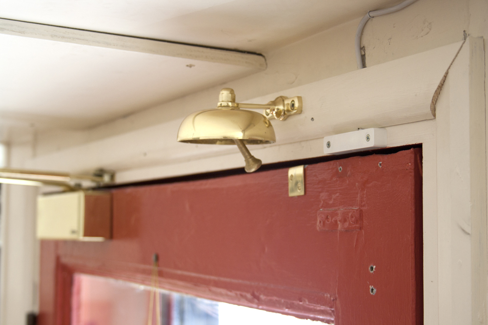 Shop Door Bell Domed Shape + BRASS Single Strike Alert eBay