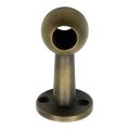 Gallery / Fiddle Rail Bracket for Ø13mm - Centre - Antique Brass