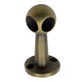 Gallery / Fiddle Rail Bracket for Ø13mm - Corner - Antique Brass