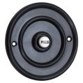 Round 100mm Bell Push - Matt Black