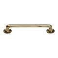 Solid Based D Handle - Polished Brass
