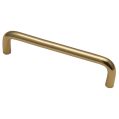 Solid D Handle - Polished Brass