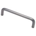 Solid D Handle - Satin Chrome