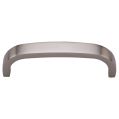 Curved "D" Shaped Pull Handle - Satin Nickel