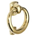 Ring Knocker - Polished Brass