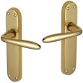 Door Handles - Polished Brass