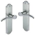 Door Handles - Polished Chrome, Satin Chrome