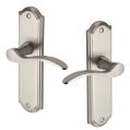 Door Handles - Satin Nickel