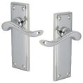 Door Handles - Polished Chrome