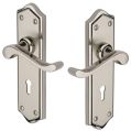 Door Handles - Polished Nickel, Satin Nickel
