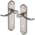 Door Handles - Satin Nickel