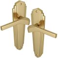 Door Handles - Polished Brass