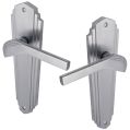 Door Handles - Satin Chrome