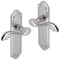 Door Handles - Polished Chrome