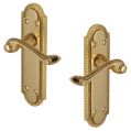 Door Handles - Polished Brass