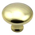 Bun Cupboard Knob - Polished Brass