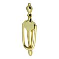 Slim Urn Knocker - Polished Brass
