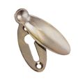 Teardrop Escutcheon / Keyhole Cover - Antique