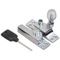 Beehive Sash Fastener Locking - Polished Chrome