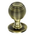 Beehive / Queen Ann Cupboard Knob - Antique