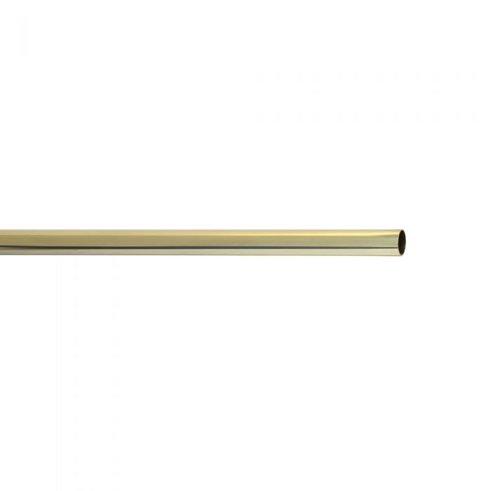 Solid Polished Brass Tube 13mm Diameter - Polished Brass House of Brass Ltd