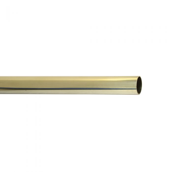 Solid Polished Brass Tube 25mm Diameter - Polished Brass House of