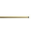 Solid Polished Brass Tube 13mm Diameter - Polished Brass