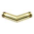 135 degree Flush Elbow - Polished Brass