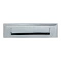 Edwardian Letter Plate - Polished Chrome