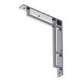 Art Deco Shelf Bracket - Polished Chrome
