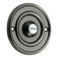 Round 76mm Bell Push - Dark Bronze