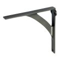 Plain Bridge Shelf Bracket  - Dark Bronze