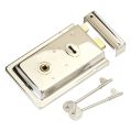 Rim Lock - Polished Nickel