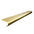 Bullnose Door Cill / Threshold Sill Cover - Satin Brass