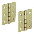 3" Hinge 2.5mm Thick - Unlacquered Brass