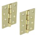 4" Hinge 3.5mm Thick - Unlacquered Brass