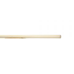 Solid Polished Brass Rod 6mm Diameter - Polished Brass