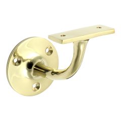 Handrail Bracket - Polished Brass