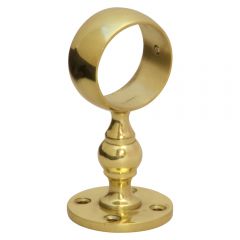 Open Bracket - Polished Brass