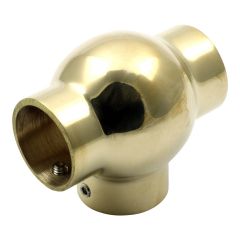 Ball Tee - Polished Brass