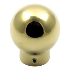 Ball Top - Polished Brass