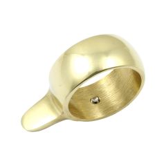 Shelf Tab - Polished Brass