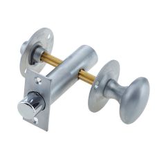 Thumb-Turn with Rack Bolt - Satin Chrome