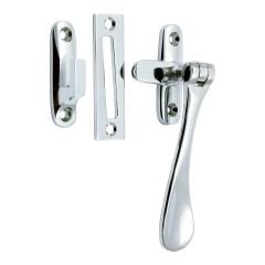 Casement fastener Spoon End - Polished Chrome