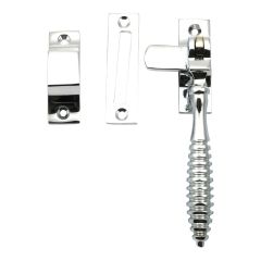 Beehive Casement Fastener - Polished Chrome