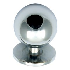 Ball Cupboard Knob - Polished Chrome