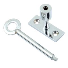 Casement Stay Locking Pin - Polished Chrome