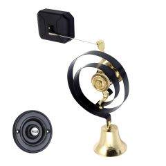 Electric Servant / Butlers Bell - Polished Brass