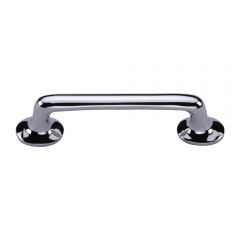 Solid Based D Handle - Polished Chrome