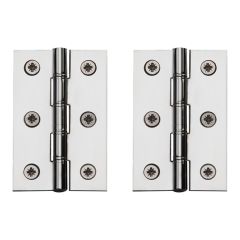 Butt Hinge 76mm (3") - Polished Chrome